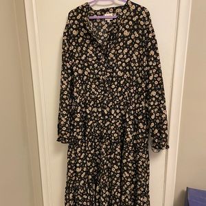 Unique vintage maxi dress